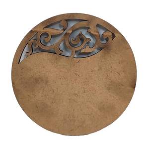 Posavasos cortados con láser de madera de nogal de alta demanda con soporte de 5mm de espesor para restaurantes y hoteles - Product Image 1