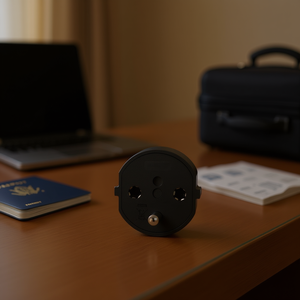 Adaptador de Viaje Convertible HD-153 de la UE a Suiza con Cable de Tierra para Viajes Internacionales - Product Image 3