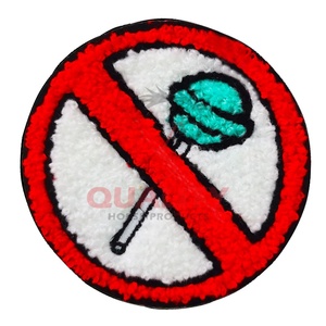 Casual Wear Custom Fabric <b>Embroidery</b> Patches Wholesale Low MOQ Customized <b>Embroidery</b> Patch for Jackets Clothes Customized - Product Image 2