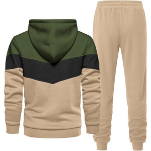 Ensemble de sweat à capuche personnalisé avec pull à capuche et pantalon de jogging Options d'impression personnalisées Parfait pour les événements d'équipe et le style décontracté - Product Image 3