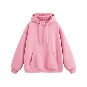 Sudadera con capucha extragrande personalizada para hombre, sudadera de diseñador de algodón 330 Gsm, logotipo bordado e impresión - Product Image 5