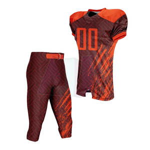 Uniforme de Fútbol Americano de Manga Corta Transpirable y de Alto Rendimiento para Deportes de Equipo y Juego Competitivo - Product Image 5