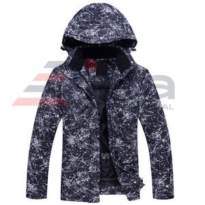 เสื้อแจ็คเก็ตแฟชั่นลายพรางแบบมีซิป ระบายอากาศได้ดี มีฮู้ด น้ำหนักเบา สไตล์ไฮสตรีท สำหรับผู้ชาย จากปากีสถาน เสื้อแจ็คเก็ตซอฟต์เชลล์แบบใหม่ - Product Image 1