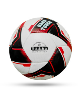 Ballon de football taille 5 en cuir PVC 100% haute qualité, logo personnalisé, conception OEM, vente en gros 2025, thermocollé, taille personnalisable - Product Image 2