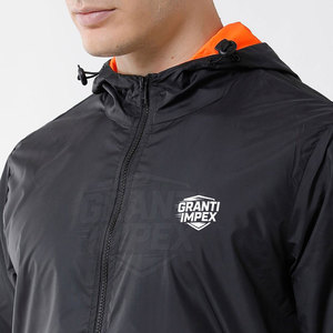 Latest Style Adult Size Men <b>Hooded</b> Winter <b>Rain</b> <b>Jacket</b> High Quality Best Selling Factory Wholesale Front Logo - Product Image 6