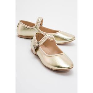 Donna singola fibbia Ballerina pelle nera - Product Image 2