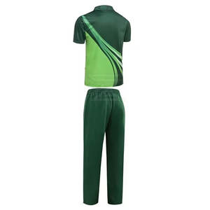 Uniforme de cricket pour hommes en tissu à séchage rapide, manches courtes, léger, respirant, en polyester, pour les matchs - Product Image 6