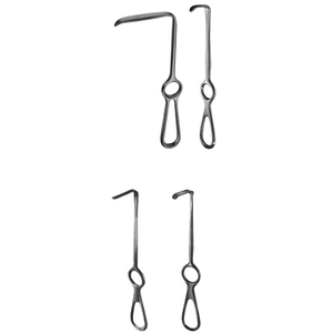 ชุดเครื่องมือผ่าตัดแบบแมนนวล Langenbeck Retractors ขนาด 21.5 ซม. 20.4 ซม. 24 ซม. 8 นิ้ว พร้อมโลโก้สั่งทำ - Product Image 1