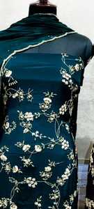 ชุดสูทแฟชั่นอินเดียปักด้วยมือจากนักออกแบบสมัยใหม่สำหรับงานปาร์ตี้สไตล์ดั้งเดิม - Product Image 3