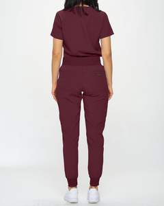 Vente en gros de blouses médicales personnalisées pantalons de jogging élégants en coton et en polyester ensembles d'uniformes pour médecins infirmières et infirmiers combinaisons d'hôpital - Product Image 2