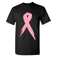 T-shirts à manches courtes Premium Wear Pink Spread Hope pour la sensibilisation au cancer du sein, pour les combattants et les survivants, design unique personnalisé