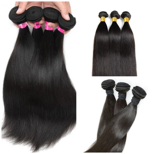 ผมปลอมทรงตรงแบบชาวพม่าสองชั้นคุณภาพระดับพรีเมียมปริมาณเต็มและ100% ผมคนแท้ - Product Image 6