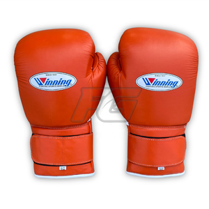 Gants de boxe professionnels 8-16oz en cuir de vachette avec sangle de poignet réglable et absorption des chocs pour MMA et Kickboxing - Product Image 2