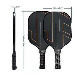 Pagaie de pickleball en fibre de carbone multicolore de haute qualité Raquette imprimée UV promotionnelle standard USAPA pour les sports d'hiver d'automne - Product Image 5