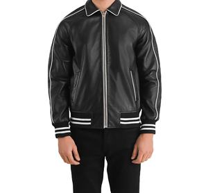 Chaqueta Bomber Estilo Universitario Auténtica con Diseño Formal Recubierto, Materiales Premium y Ajuste Perfecto para Unisex - Product Image 1