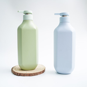 Nbt nhựa HDPE 500ml hình vuông chai rỗng Việt Nam nhà máy mỹ phẩm và dầu gội đầu bao bì cho sữa rửa mặt - Product Image 1