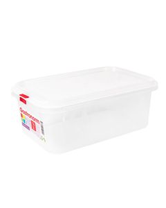 Contenitore rettangolare in plastica con coperchio 3L gastronorm (Plastic 1563) - Product Image 1