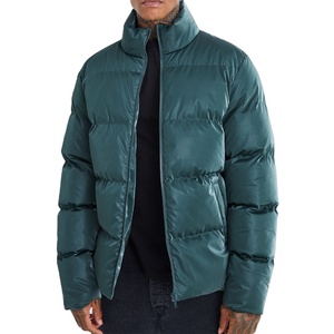 Chaquetas Acolchadas de Plumón para Hombre, Diseño Personalizado OEM, Cálidas, Gruesas, con Burbujas, Talla Grande, Chaqueta de Invierno con Logotipo Personalizado - Product Image 1