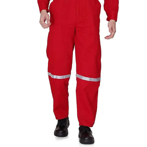 Combinaisons de travail de sécurité unisexe en coton ignifuge et respirant, haute visibilité, grandes tailles, pour la construction en usine, vente en gros OEM - Product Image 5