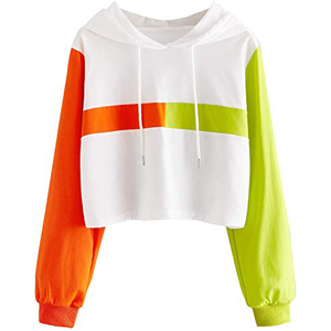 Sweat à capuche à manches découpées pour homme, style unique, vêtements de sport, coupe courte, 100% coton, vente chaude, personnalisable - Product Image 4