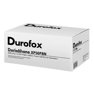 Caja de entrada de energía no metálica DuroMax XP50PBN de 50 amperios y 12 500 vatios para generadores - Product Image 2