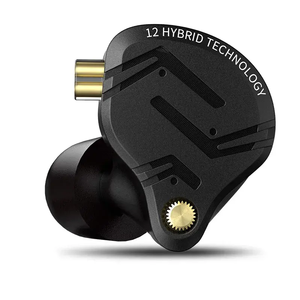 KZ ZS12 <span class=keywords><strong>PRO</strong></span> <span class=keywords><strong>X</strong></span> 1DD+5BA Auriculares Híbridos HIFI con Bajos, Auriculares Intrauditivos con Cancelación de Ruido para Música y Deportes, Auriculares Metálicos - Product Image 3