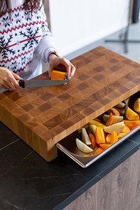 Tabla de Cortar de Madera Clásica Personalizable, Tabla de Picar Decorativa <span class=keywords><strong>para</strong></span> Cocina y Comedor - Product Image 4