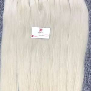 ผมต่อแบบมนุษย์บริสุทธิ์100% เรมี่เครื่องยืดผม100gr คู่ - Product Image 3