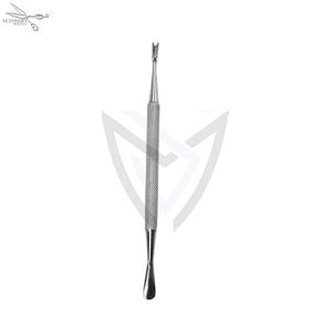 Outil de pousse-cuticules double face en acier inoxydable de qualité supérieure, nettoyage des ongles, dissolvant de vernis à ongles, coupe-callosités, peau morte - Product Image 5