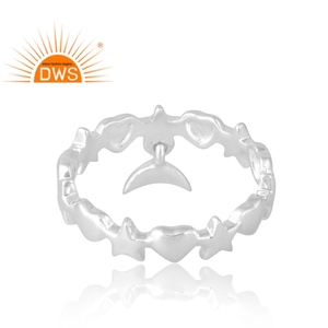 Latest Selling 925 Sterling Silver Bezel Setting Engagement <b>Ring</b> for Women Wedding Party Gift - Product Image 2