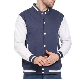 Custom Stylish Streetwear College Baseball <b>Jackets</b> Embroidery Logo Varsity <b>Jacket</b> Custom Wool Body Leather Sleeves Winter <b>Jacket</b> - Product Image 6