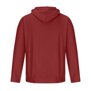 Sudadera con capucha para hombre con estampado personalizado, tejido de lana, diseño de bolsillo de ajuste regular, ropa de calle transpirable de otoño - Product Image 4