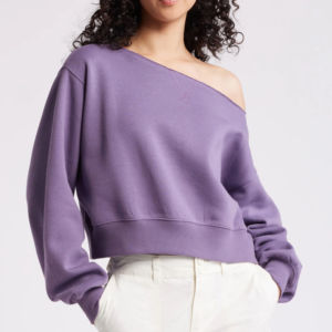 Ropa de mujer con logotipo personalizado Ropa de calle de tendencia Sudadera con capucha Sudadera de manga larga Personalizada 20285 Slim Fit - Product Image 5