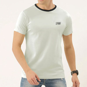 เสื้อยืดลำลองผู้ชาย ทันสมัย สวมใส่สบาย ผลิตจากผ้าฝ้าย เหมาะสำหรับออกกำลังกาย กิจกรรมกลางแจ้ง ท่องเที่ยว และสวมใส่ในชีวิตประจำวัน - Product Image 1
