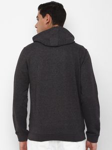 RTS เสื้อมีฮู้ดผู้ชายมีซิปผ้าฟลีซผ้าคอตตอนผสมปรับแต่งได้เสื้อมีฮู้ดพร้อมสวมใส่ - Product Image 4