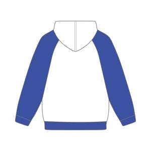 Anno di fondazione 1922 Sigma Gamma Rho corpo bianco blu maniche Raglan Pullover con cappuccio SGRho Sorority abbigliamento Divine Nine HBCU - Product Image 3