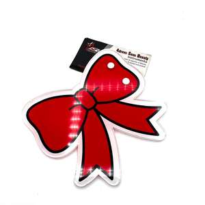 Support à cils en acrylique rouge avec nœud, outil de beauté, impression de logo personnalisée, support à cils sur mesure, prix de gros, service OEM - Product Image 5