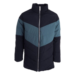 Tout nouveau hommes hiver coton doudoune veste chaud col montant avec capuche et fermetures à glissière confortable mode toile vêtements - Product Image 1