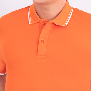 Camiseta Polo con Logotipo Personalizado OEM, Hecha de Tela Transpirable, Perfecta para Merchandising de Marca o Fabricación de Uniformes para Personal - Product Image 4