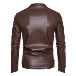 Combinaison de moto pour homme, combinaison de course, équipement de protection, coupe-vent et imperméable, veste en cuir décontractée pour le travail - Product Image 5