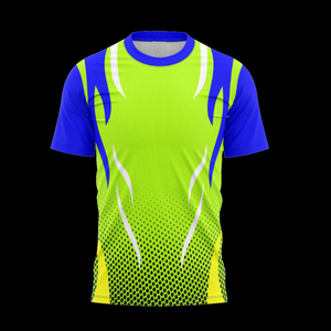 T-shirts 3D unisexe de haute qualité à séchage rapide 100% polyester col rond avec tissu velours côtelé impression de logo personnalisé sublimation pour hommes - Product Image 3