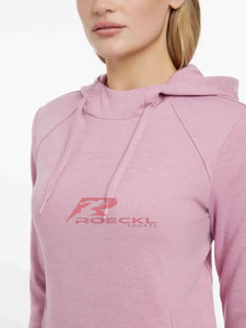 Sudadera con capucha para montar a caballo OEM para mujer, venta al por mayor, innovador tejido polar, gestión de la humedad, tacto suave, costuras duraderas, espectáculo ecuestre - Product Image 5