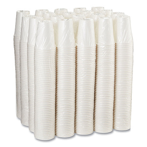Gobelets en carton Dixie 12 oz blancs, 50 par manchon, 20 manchons par carton, 1000 gobelets 2342W - Product Image 2