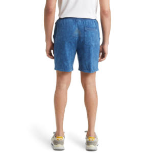 2025 <b>Men</b> Casual Acid Wash <b>Shorts</b> Drawstring Elastic Waist Breathable Summer <b>Sweat</b> jogger <b>shorts</b> Acid Wash <b>Shorts</b> With Pockets - Product Image 2