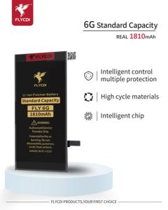 Batterie de remplacement pour téléphone portable OEM haute capacité FLYCDI Factory pour 6 6G 6S <span class=keywords><strong>6Plus</strong></span> 1810mAh en stock - Product Image 6