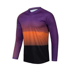 Maillot de course de motocross respirant pour adulte, vêtements de course de moto unisexe, manches longues à séchage rapide, vêtements de sport d'équipe professionnelle - Product Image 1