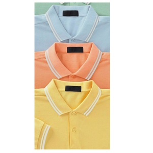 Thiết Kế Mới Của Nam Giới T-Shirts Tùy Chỉnh In Cổ Điển Rắn Thanh Lịch Polo Người Đàn Ông Của T-Shirts Trực Tiếp Nhà Máy Sản Xuất Từ Bd - Product Image 3