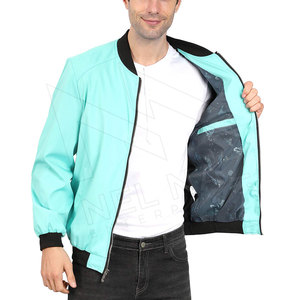 2023 automne hiver hommes de haute qualité coupe-vent à manches longues décontracté hommes vestes col montant Bomber veste automne essentiel - Product Image 5