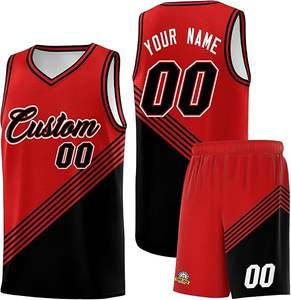 Uniformes de basket-ball OEM ODM | Ensemble de shorts en jersey d'équipe | Matériau durable | Impression personnalisée - Product Image 2