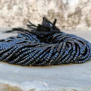 Lote de cuentas de piedras preciosas con forma de neumático de 4-7mm para fabricación de pulseras de joyería a granel - Product Image 4